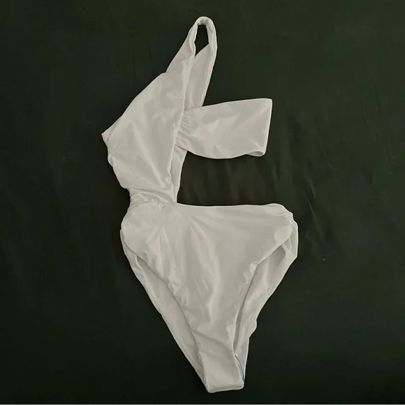 Lovers + Friends White One-Shoulder One Piece - Picture 7 of 9